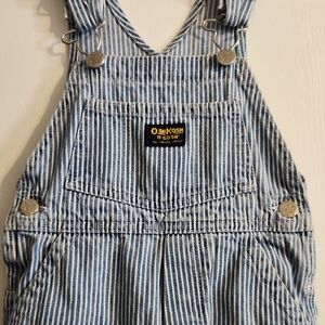 Railroad Stripe OshKosh Overalls